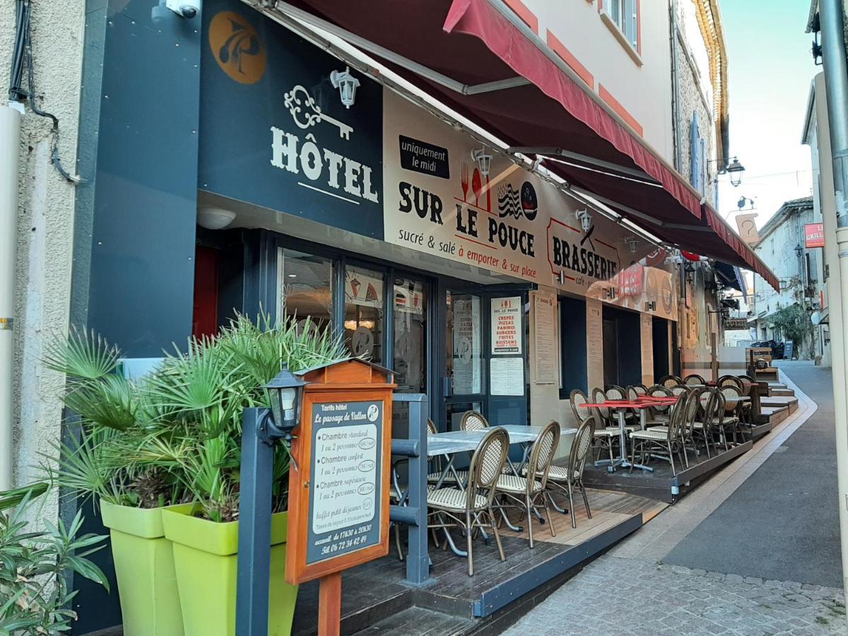 Hôtel Le Passage de Vallon Exterior foto